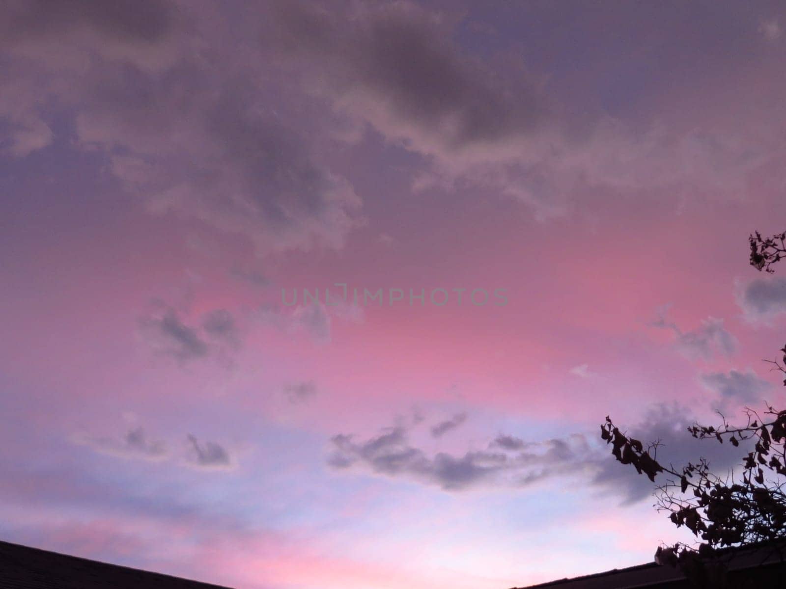 Amazing Summer Sunset after Dust Storm in Arizona . High quality photo