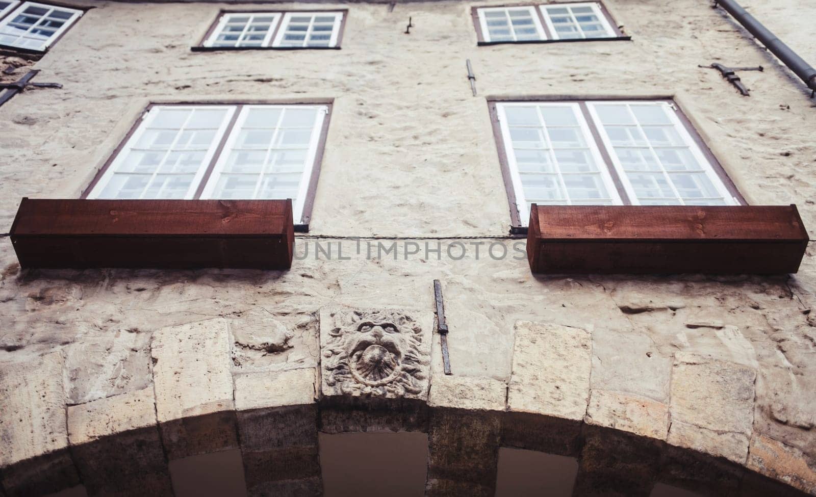 old historic building in Riga. antiquity