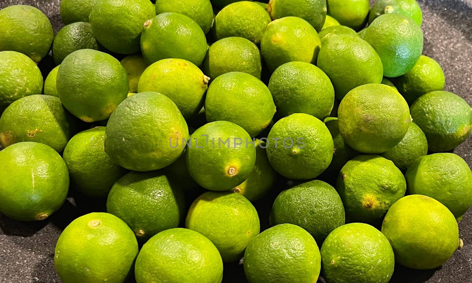 Lime Citrus Fruits In Fruit Market good as your content background
