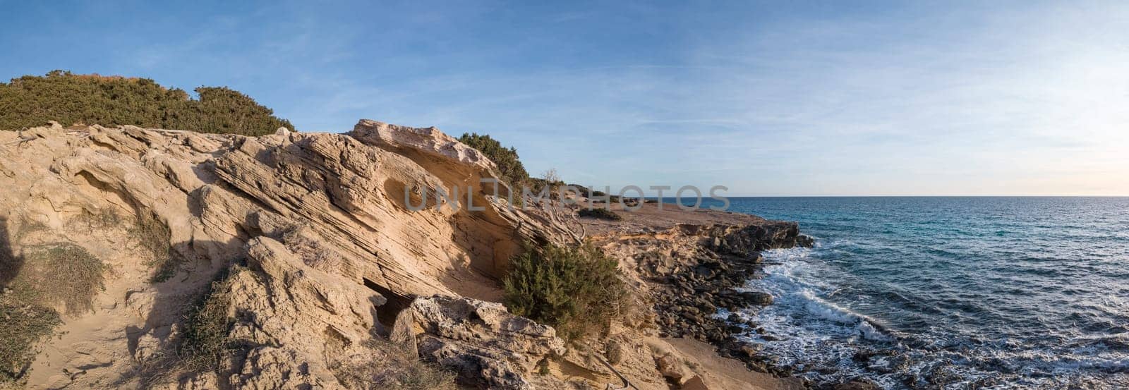 Coastal Erosion Shaping Rugged Landscape at Seaside by FerradalFCG