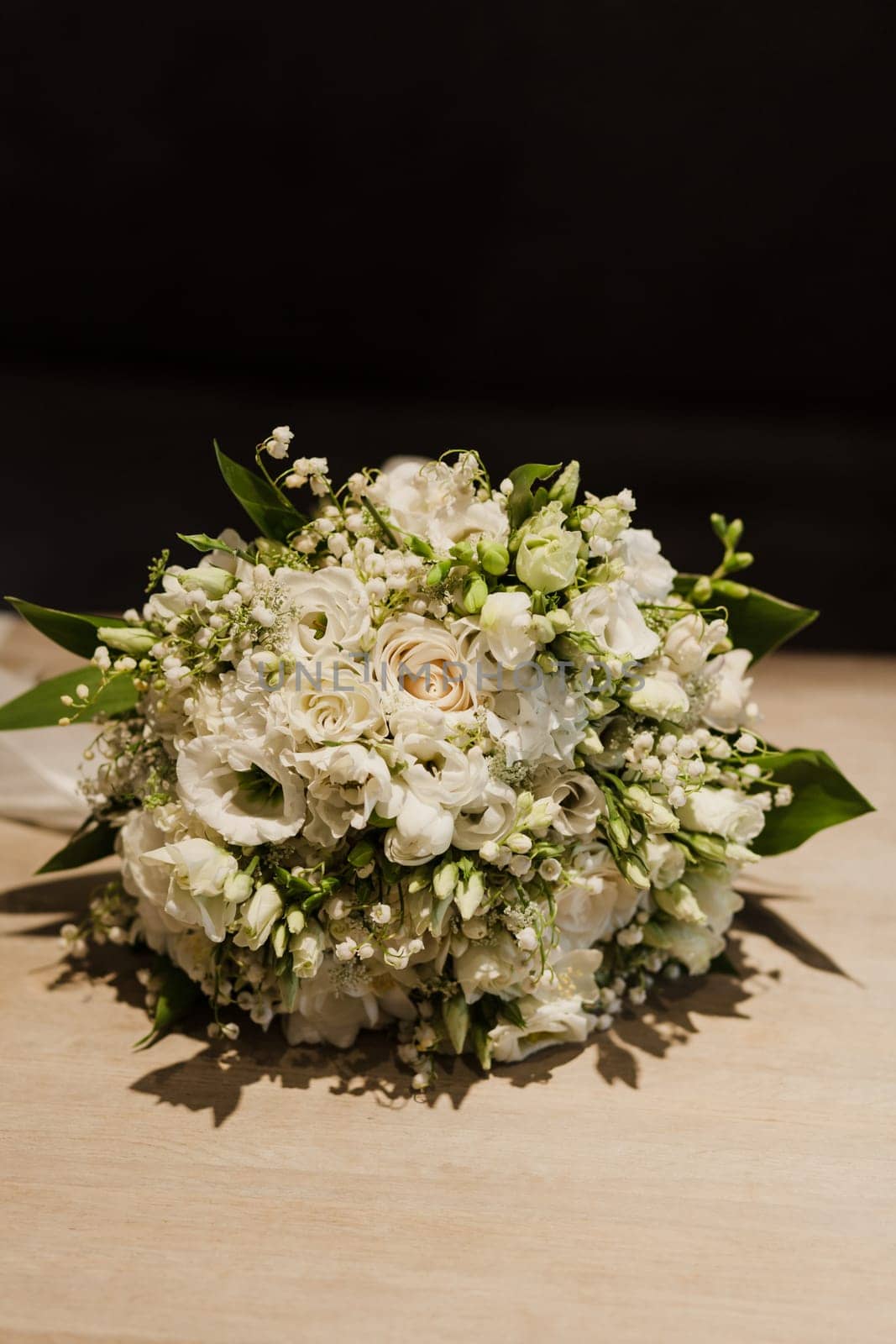 beautiful wedding bouquet. fresh flowers for the bride