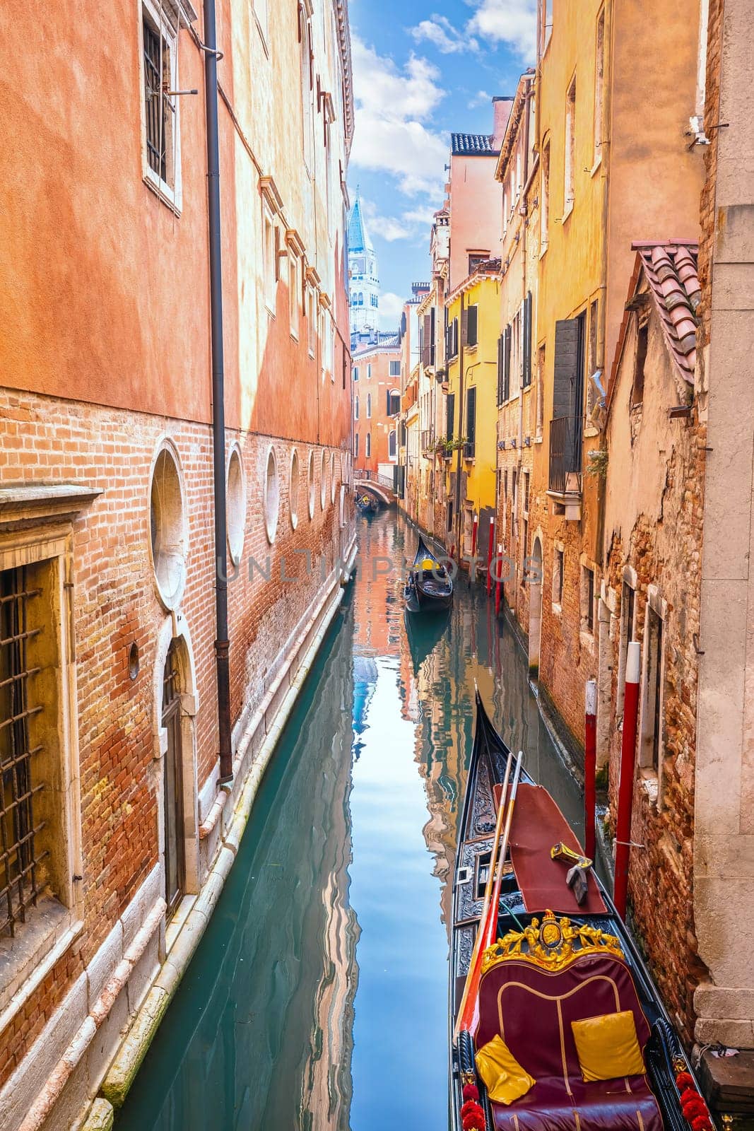 Colorful architecture of Venice channel by xbrchx