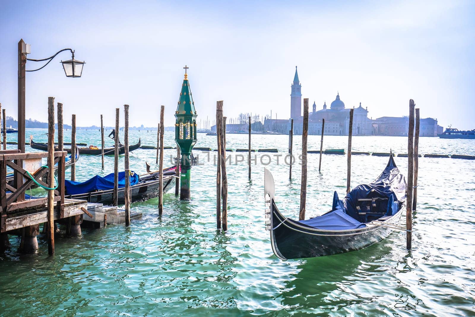 Scenic view of Venice waterfront, northern Italy