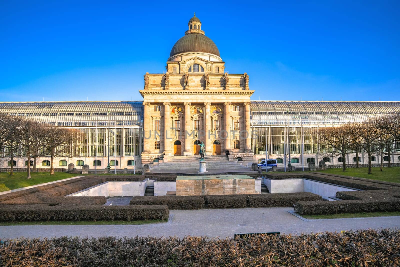 Bavarian State Chancellery in city of Munich, Bavaria region of Germany