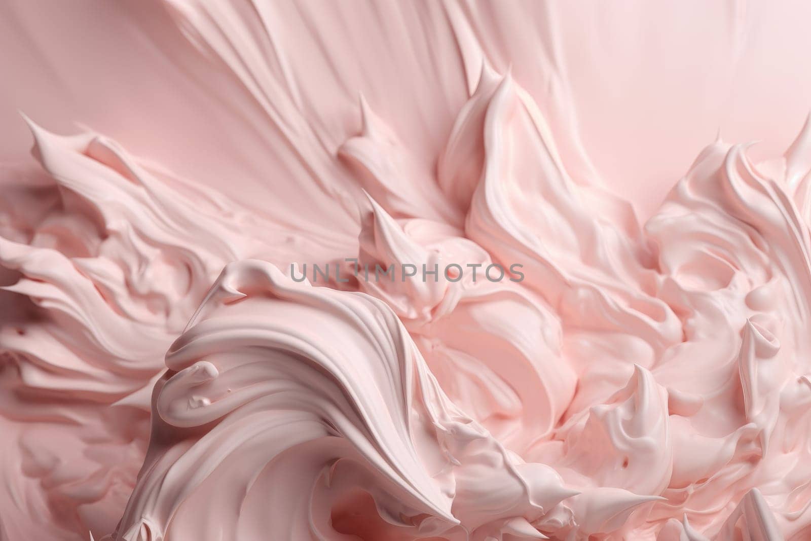 Cream pink texture background. Generate ai by ylivdesign