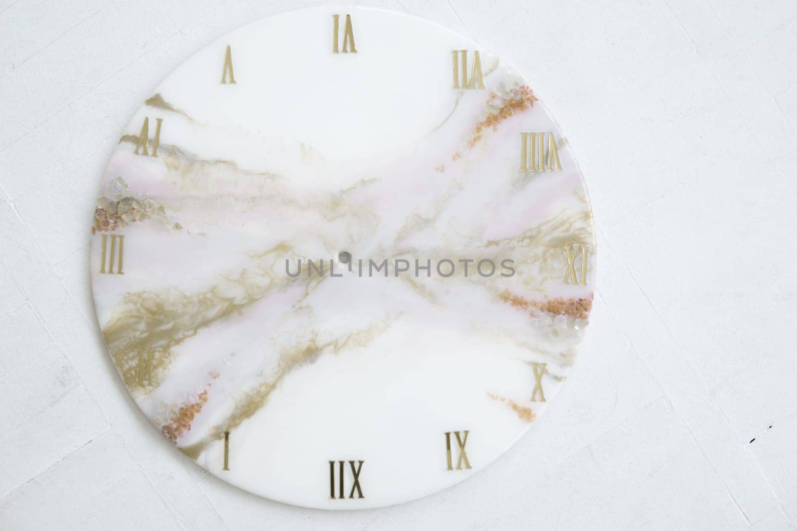 Handmade interior clocks made of epoxy resin. An interior item. by Annu1tochka