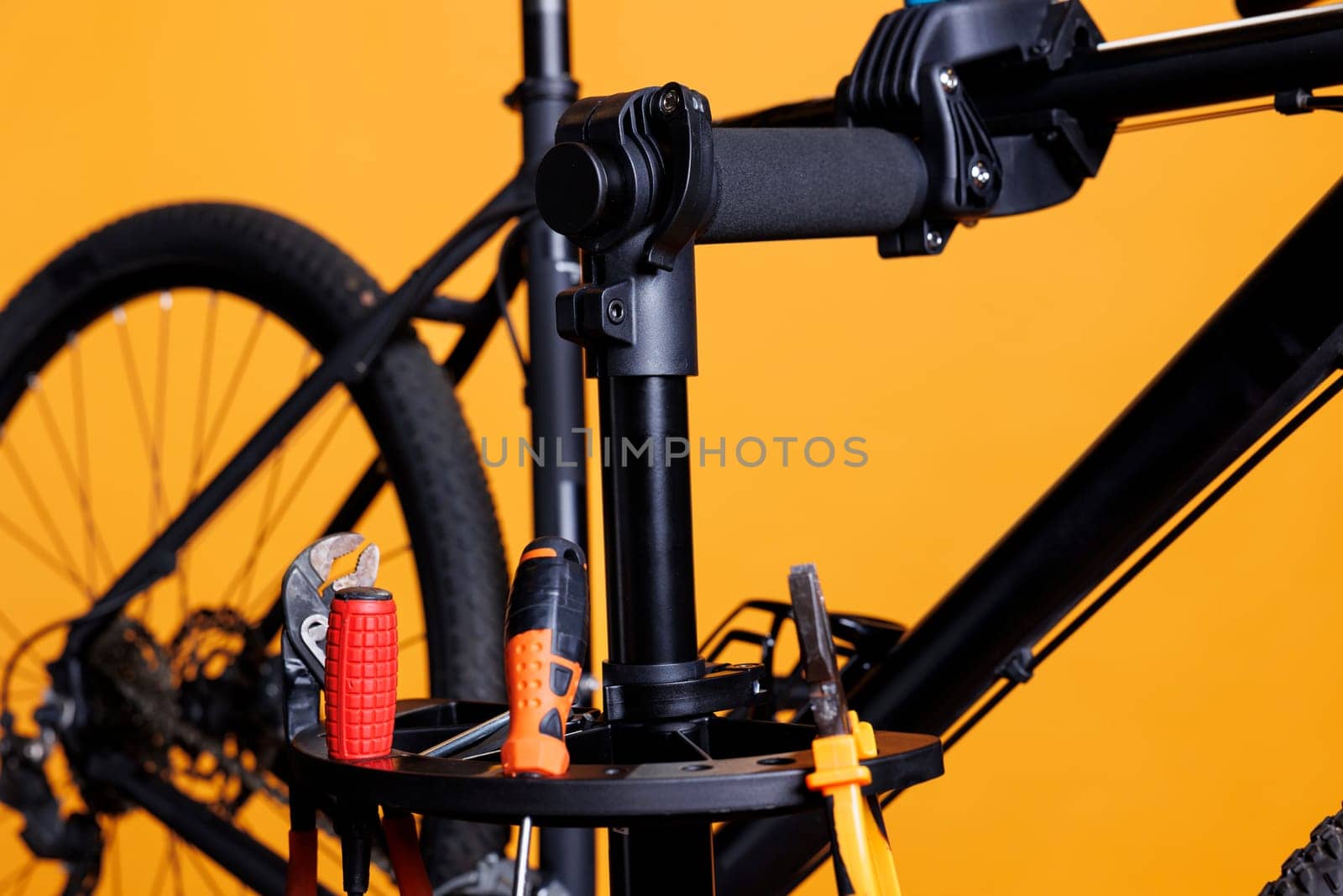 Bike repair tools for adjustments by DCStudio