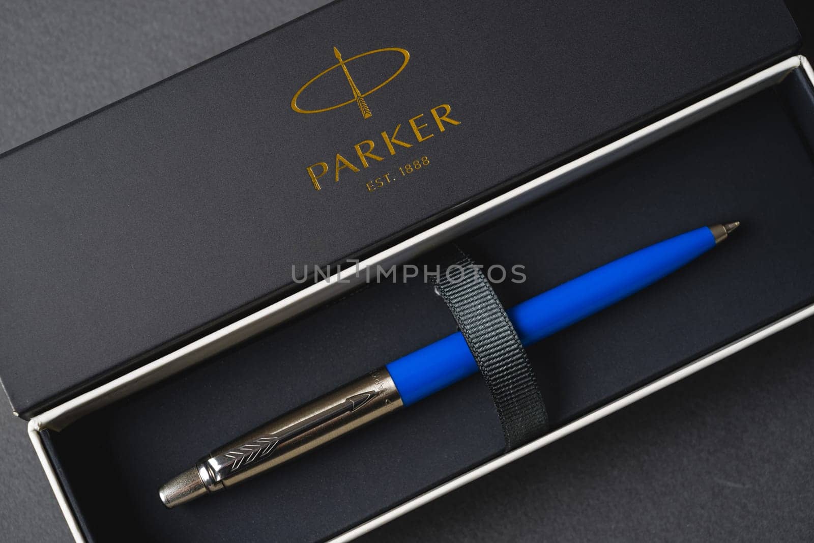 Antalya, Turkey - March 3, 2024: Parker Jotter Original ballpoint pen by Sonat