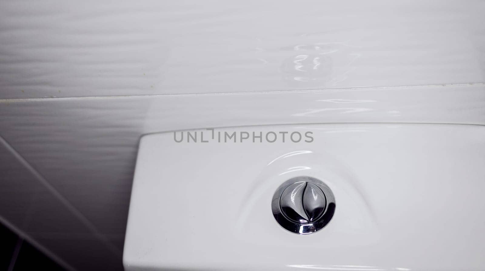 toilet flush knob with two separate buttons