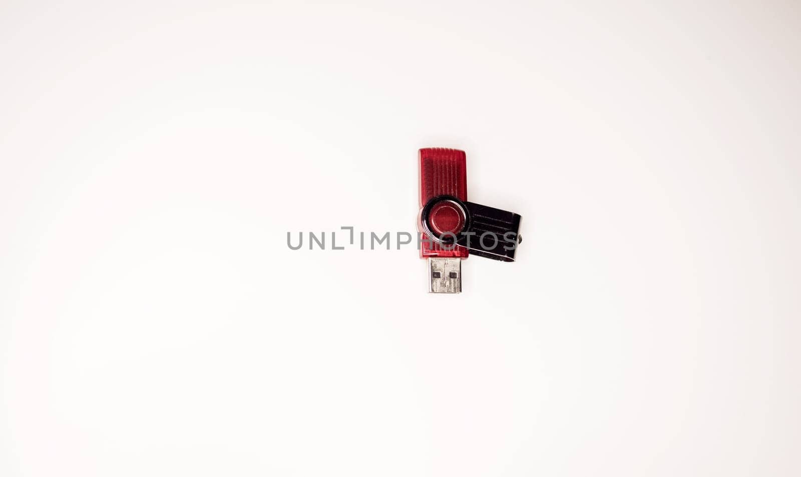 USB flash memory. Compact usb drive.