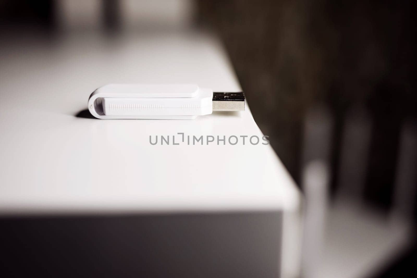 close up USB Flash Drive