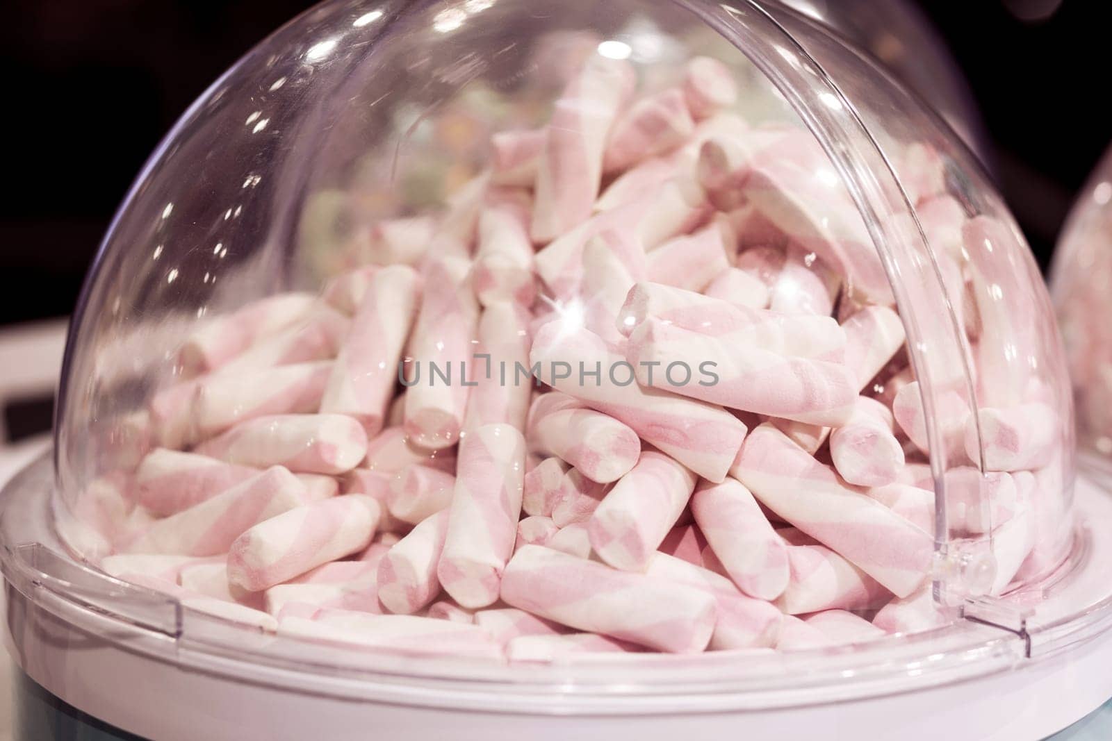 group of colorful marshmallows. tasty candy