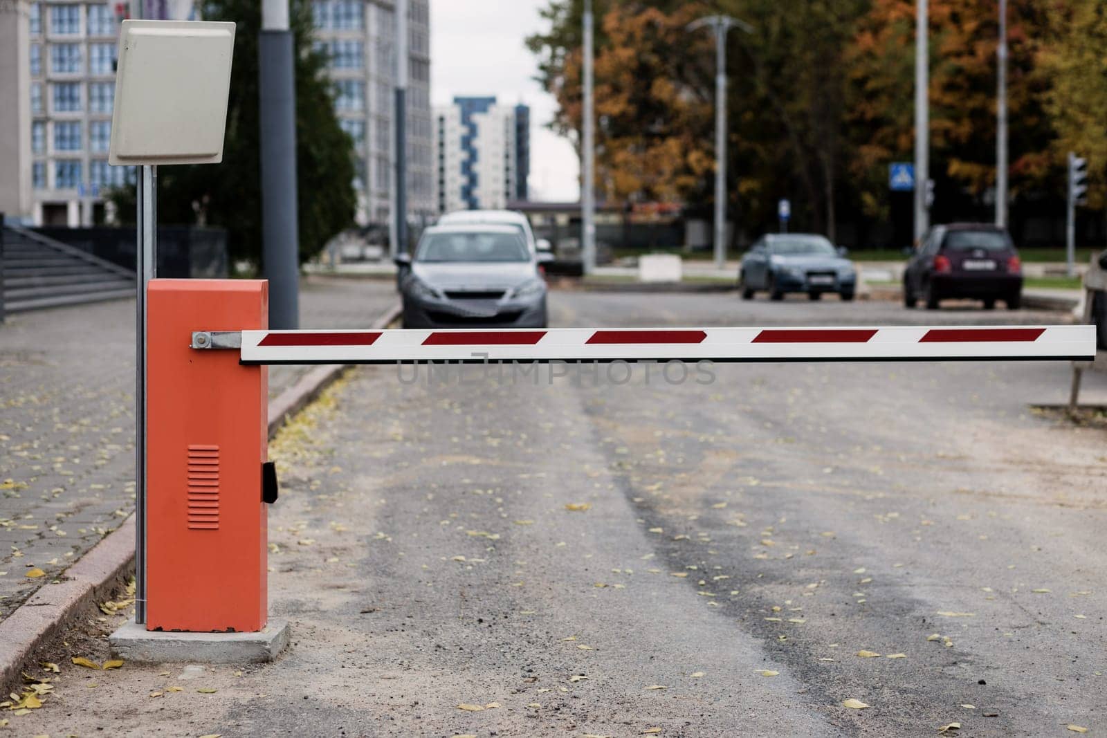 car park barrier, automatic entry system