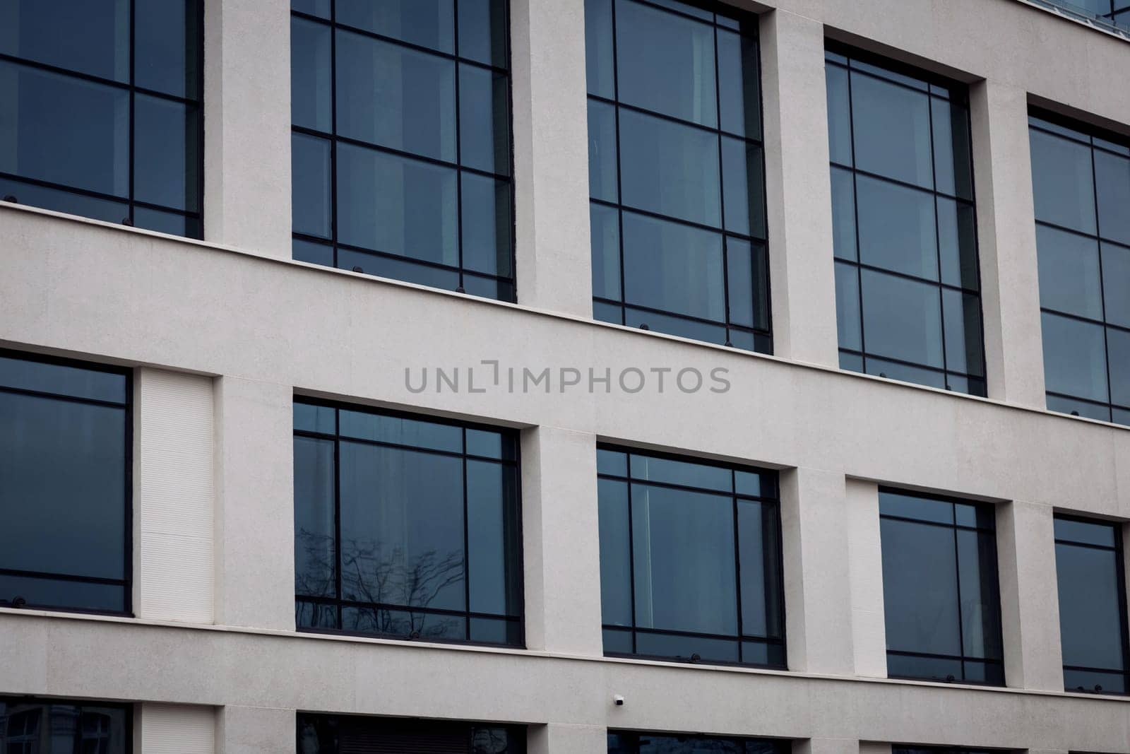windows of a modern financial center. business architecture