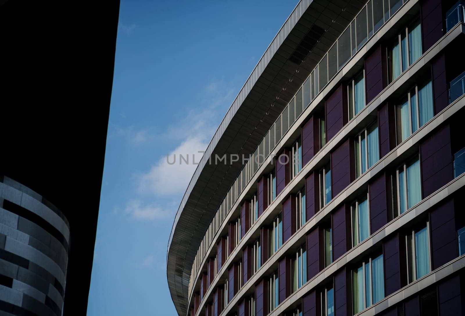 Modern office building. future architecture
