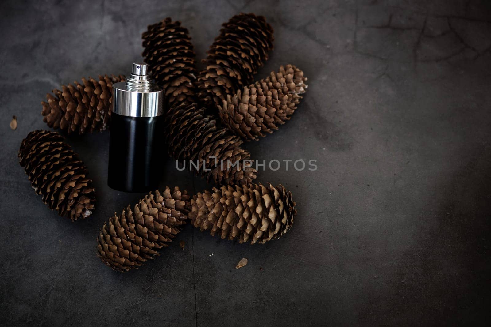 black men's perfume. natural smell. eco cologne