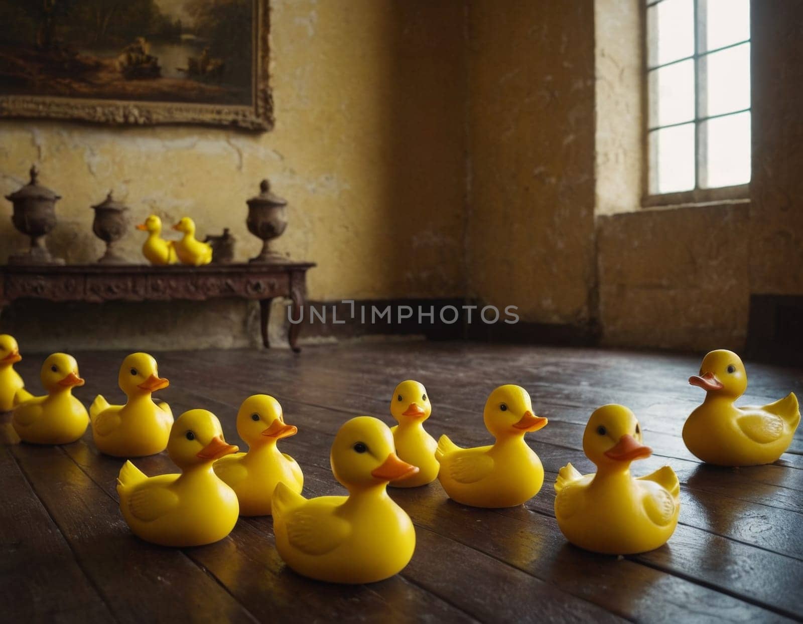 Ducks in the living room. by vicnt