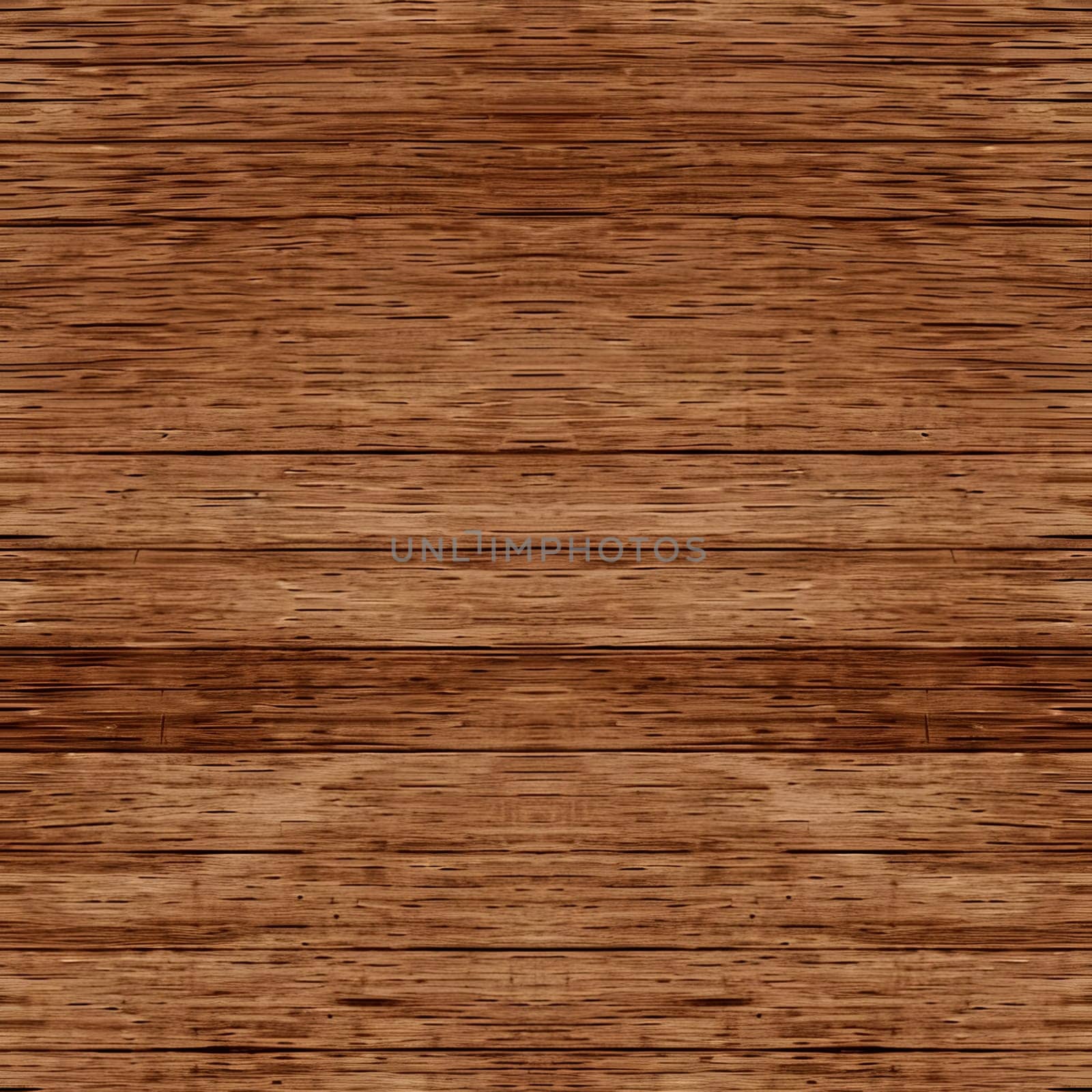 Medium brown wood background. Seamless wooden planks board texture. Neural network generated image. Not based on any actual scene or pattern.