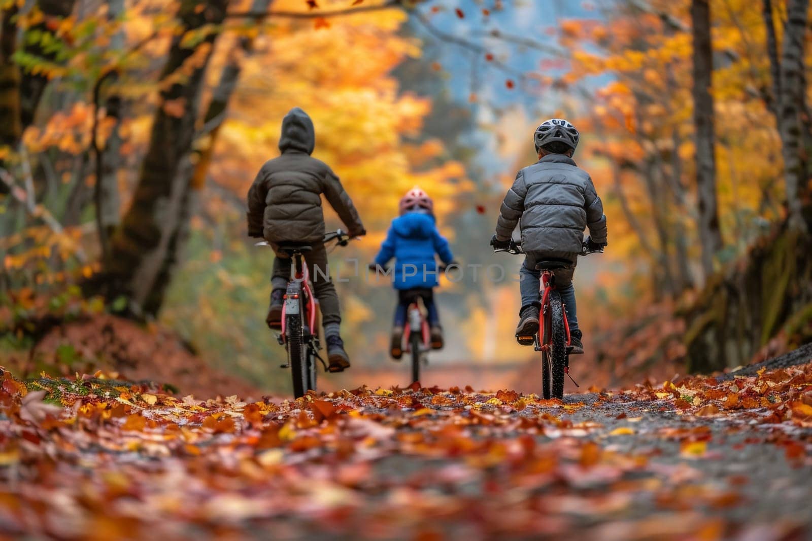 Autumn Family Biking Adventure by andreyz