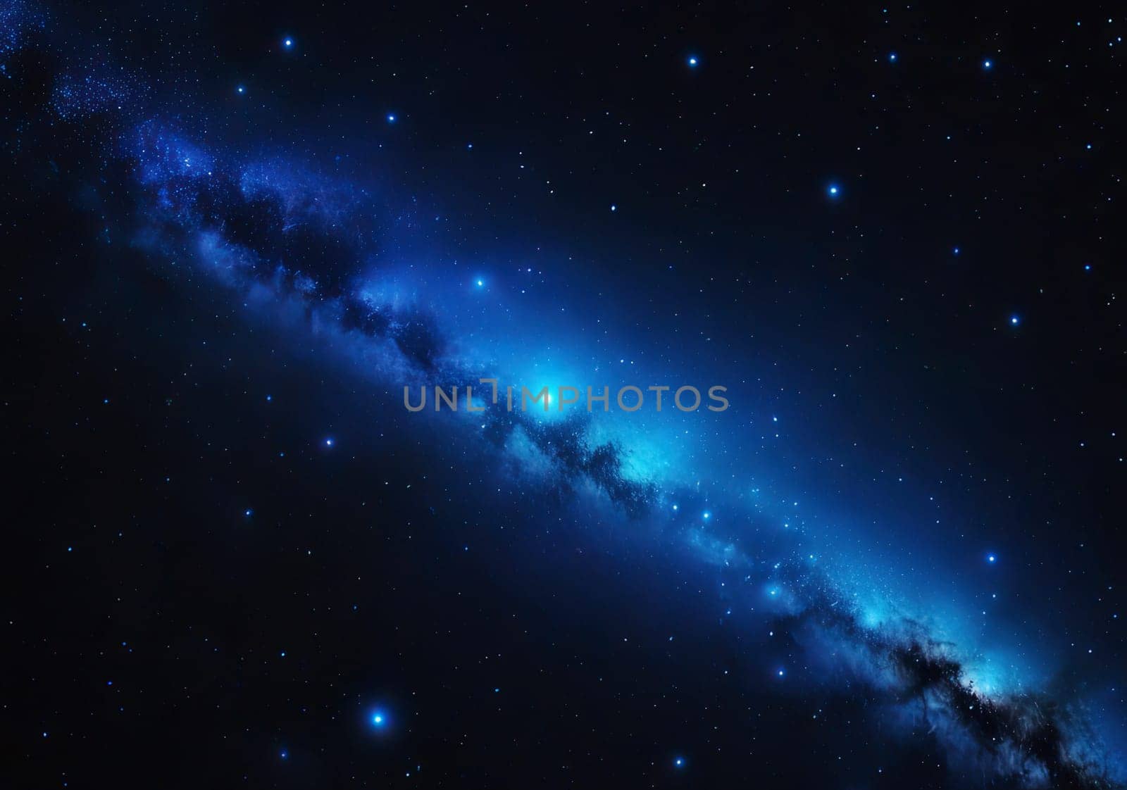  sky night stars lighting landscape background. Deep space. 