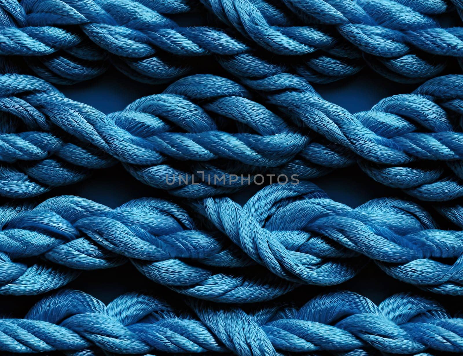 blue background from a soft textile material. by Ladouski