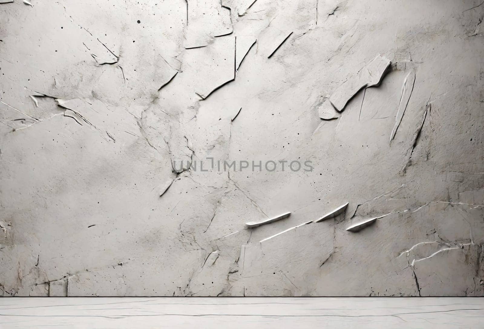 Concrete wall for background.  by Ladouski
