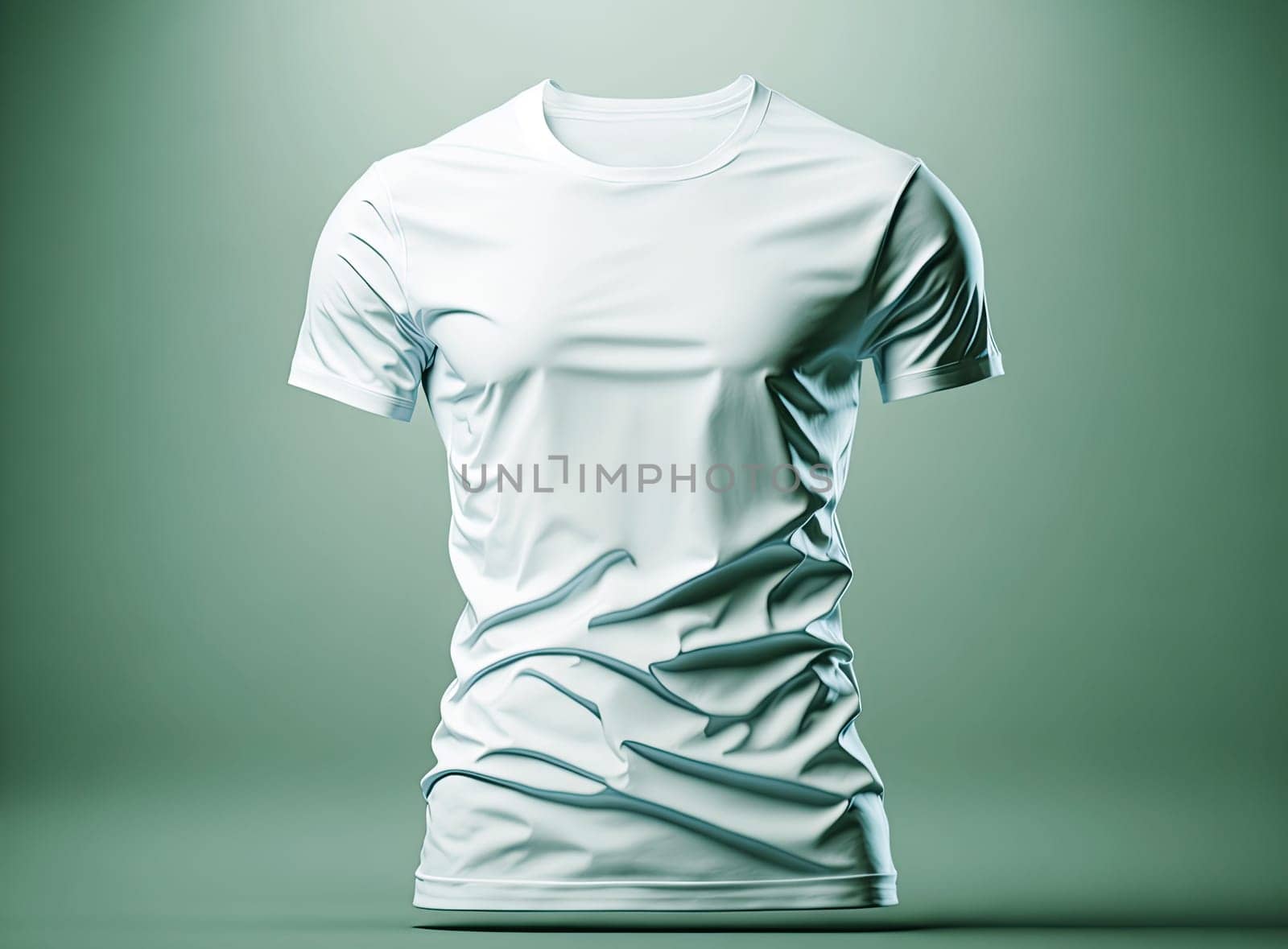 Blank t-shirt. mockup for design casual clothing