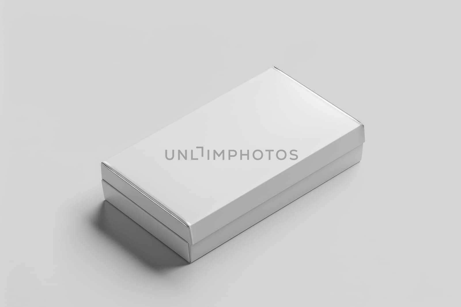 white cardboard box for a gift. ai generated by Desperada