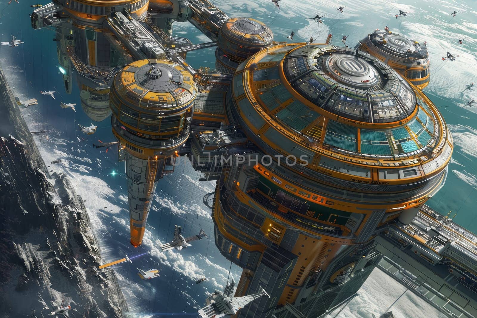 Thriving Spaceport Launch Site by andreyz