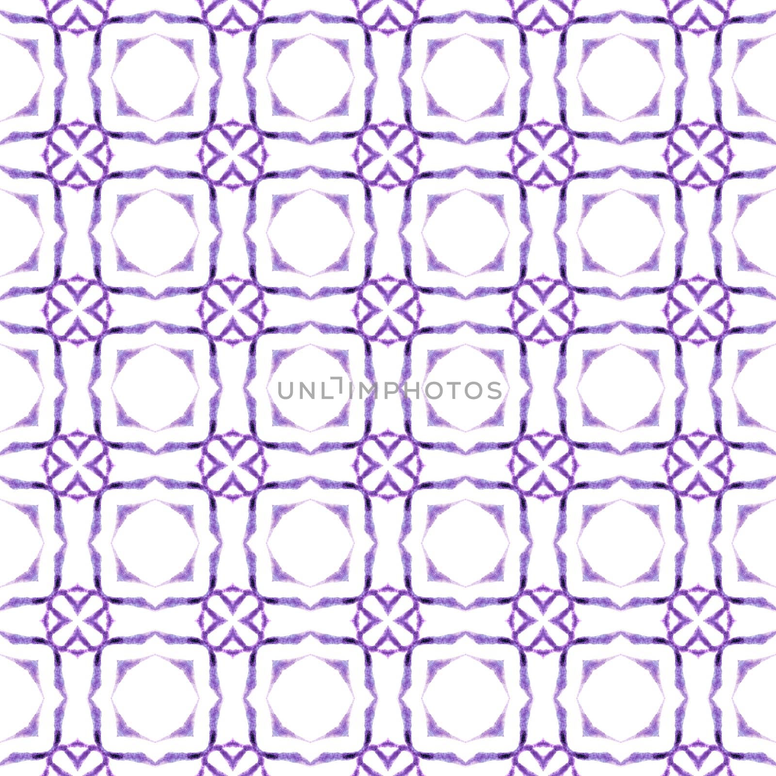 Arabesque hand drawn design. Purple immaculate boho chic summer design. Textile ready fabulous print, swimwear fabric, wallpaper, wrapping. Oriental arabesque hand drawn border.