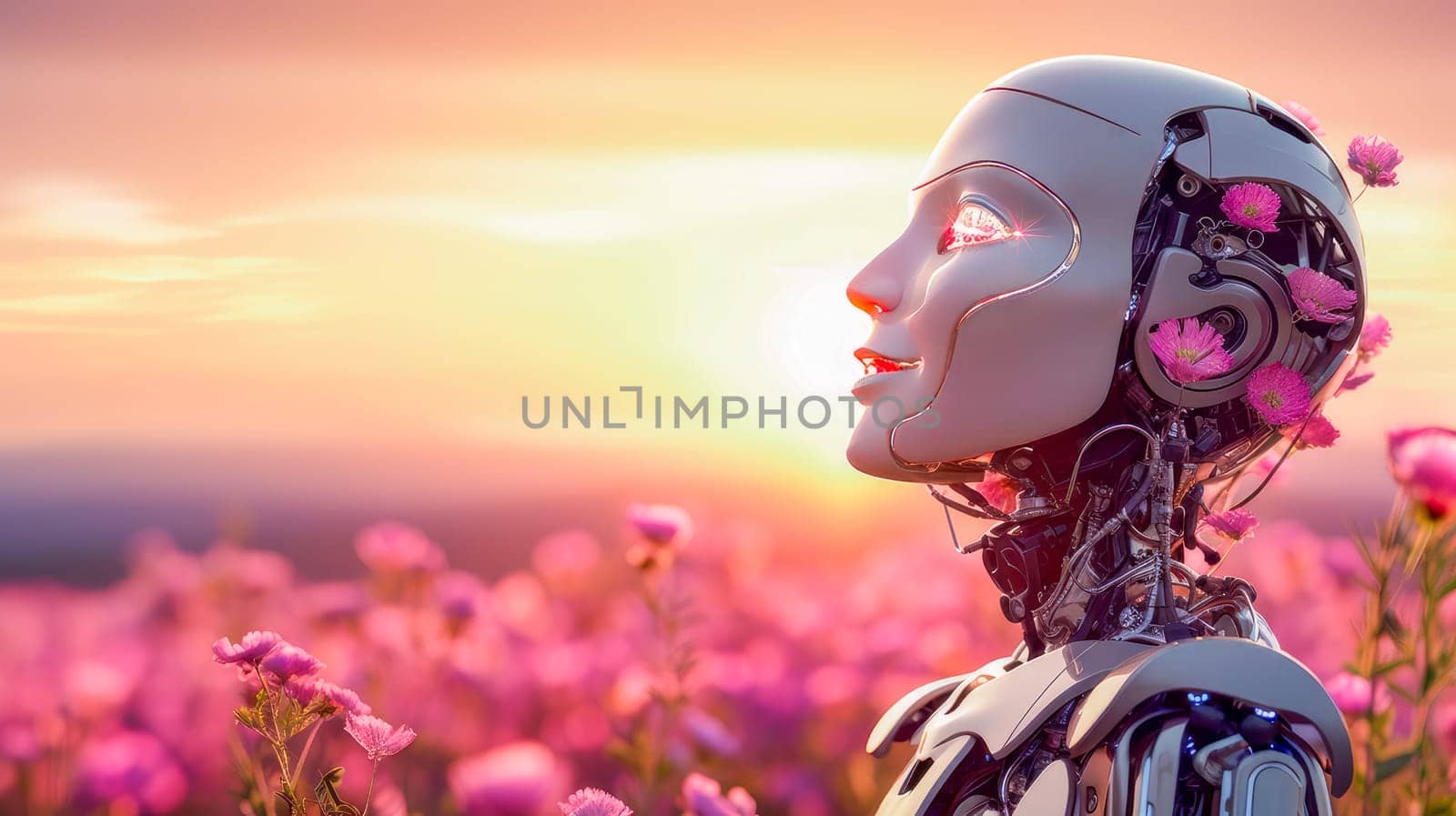 robot and nature ai by Alla_Yurtayeva