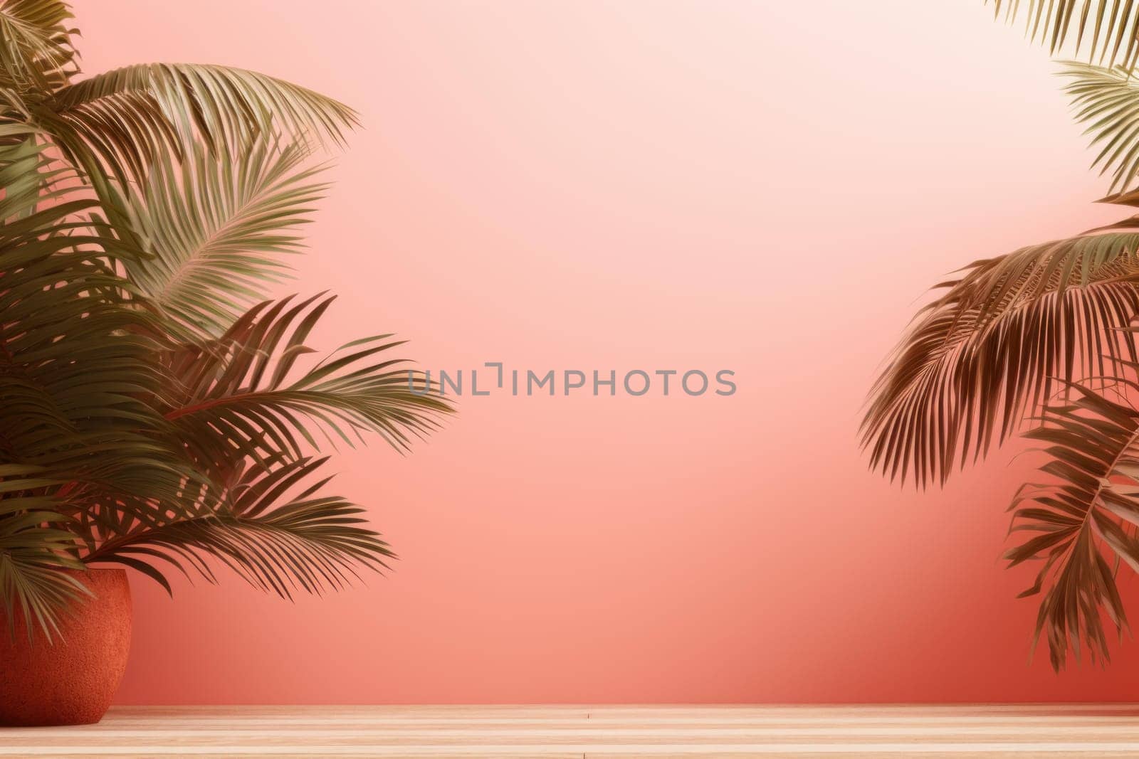 Springtime Palm day. Generate Ai by ylivdesign