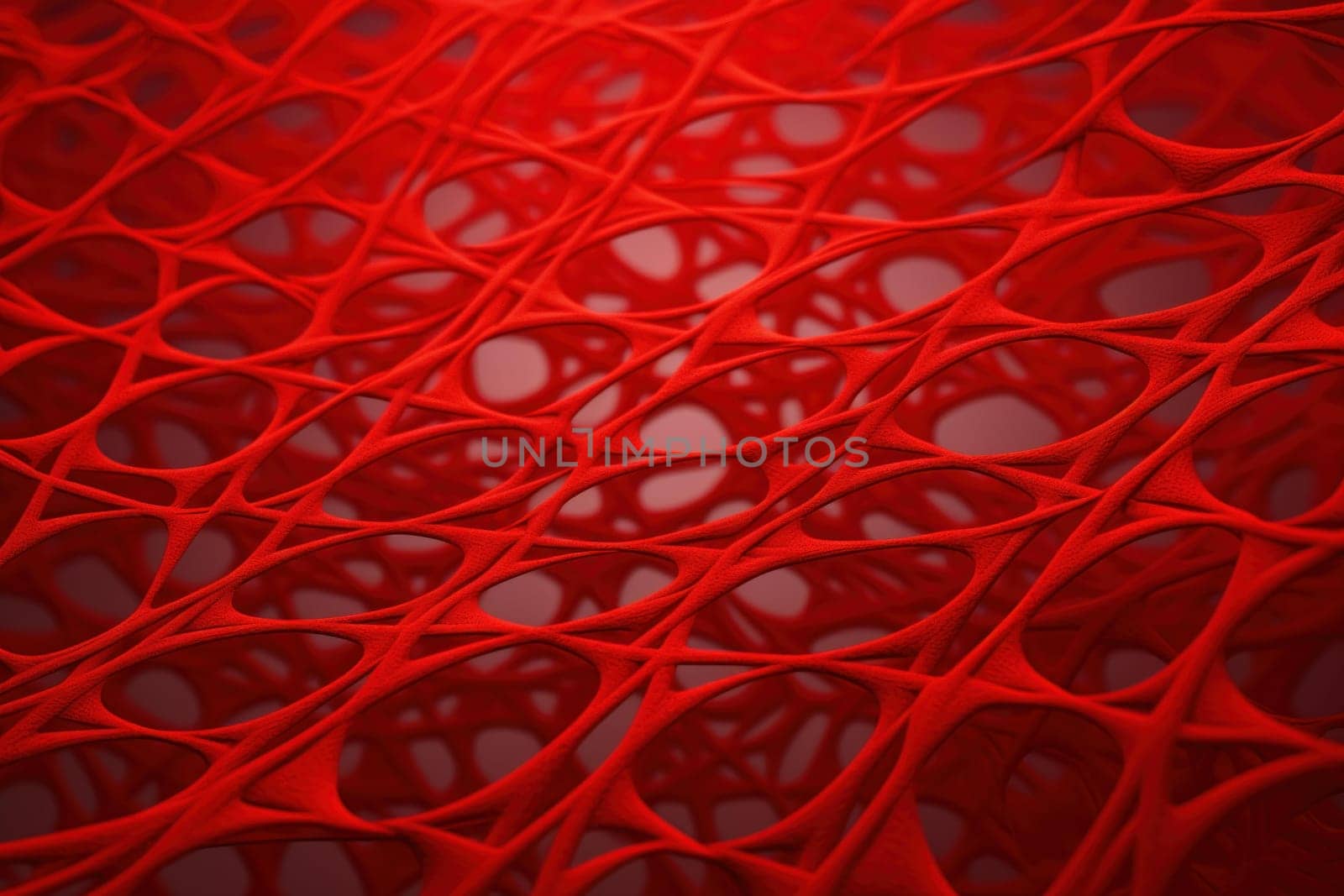 Flamboyant Red net grid texture. Template art fashion. Generate Ai