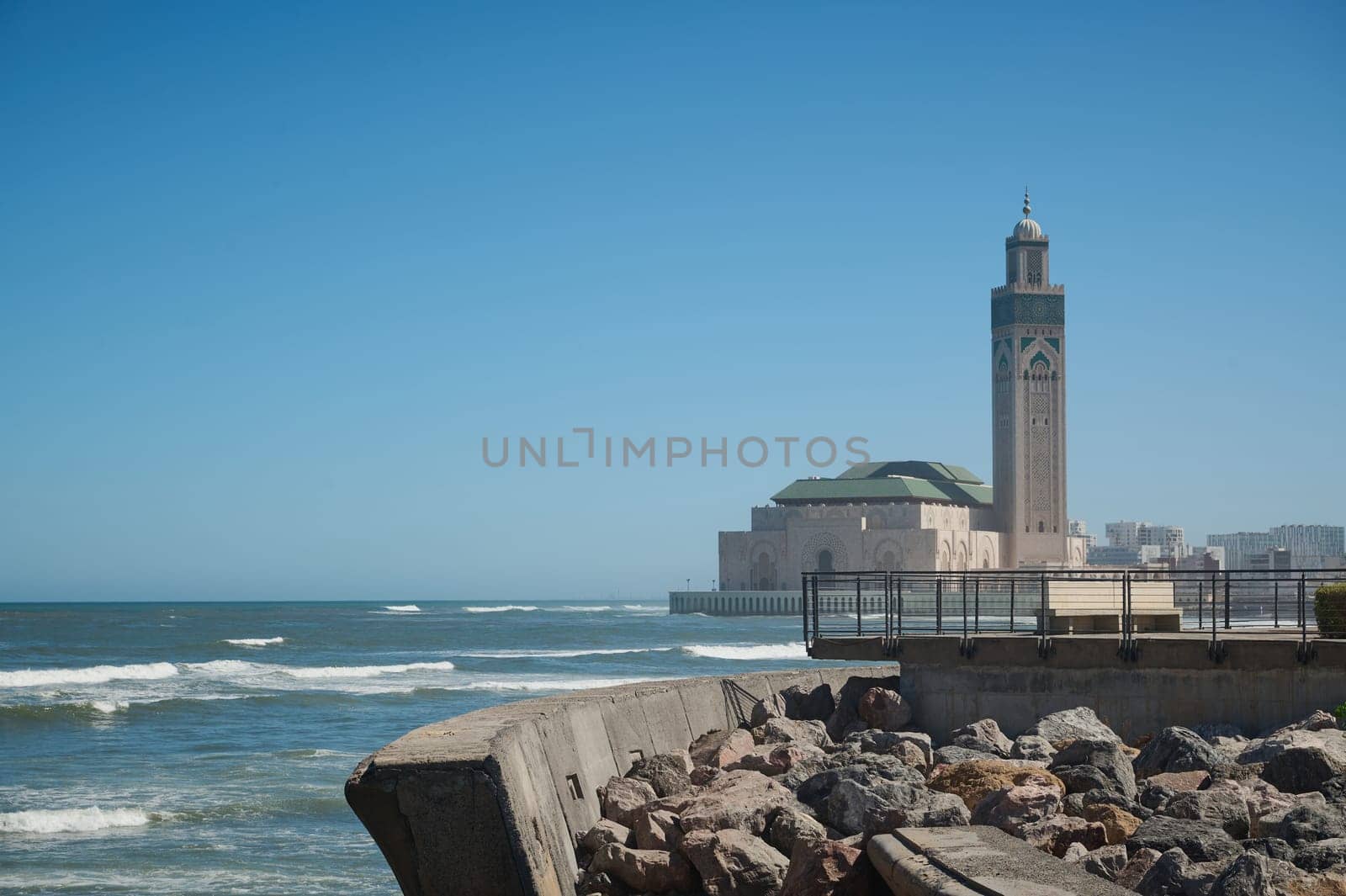 Hassan II mosque in Casablanca. by artgf