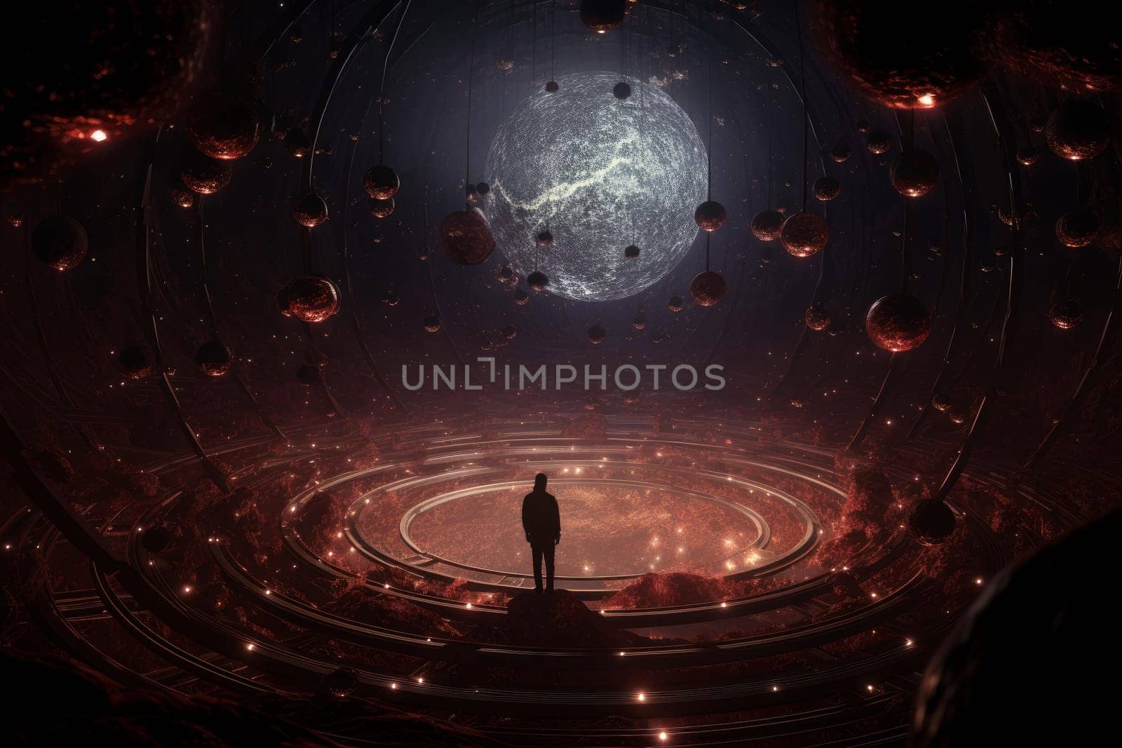 Infinite Space sense ultimate. Future idea. Generate Ai