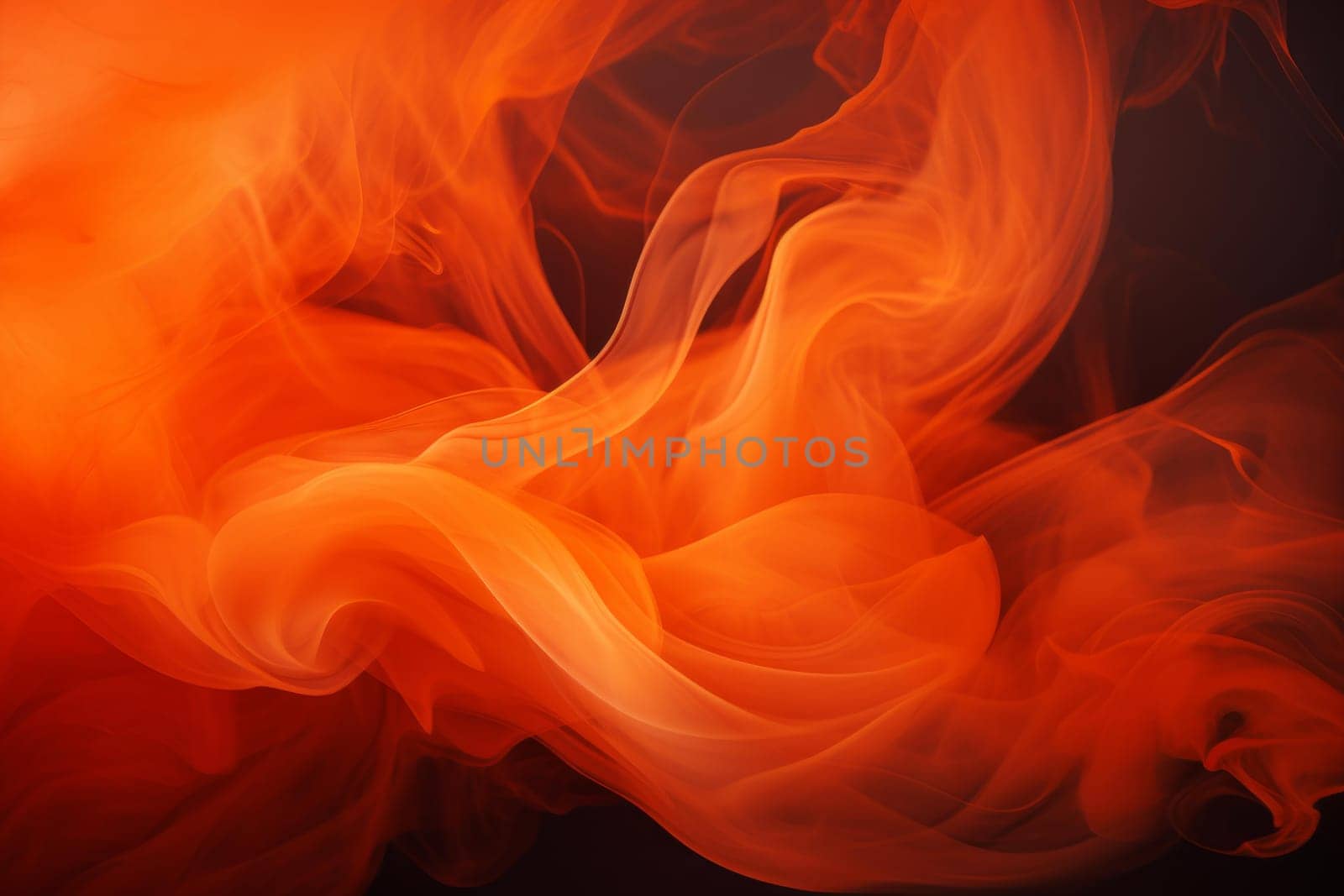 Eerie Smoke orange texture horror. Generate Ai by ylivdesign