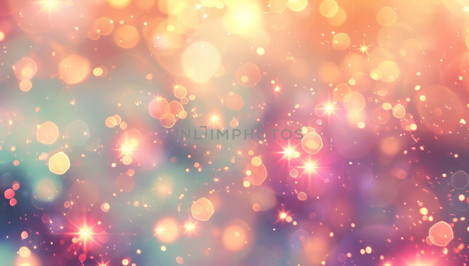 An organism with pink flowers in a magenta pattern, set on an astronomical object with creative arts and macro photography event, all against a colorful background with lots of lights