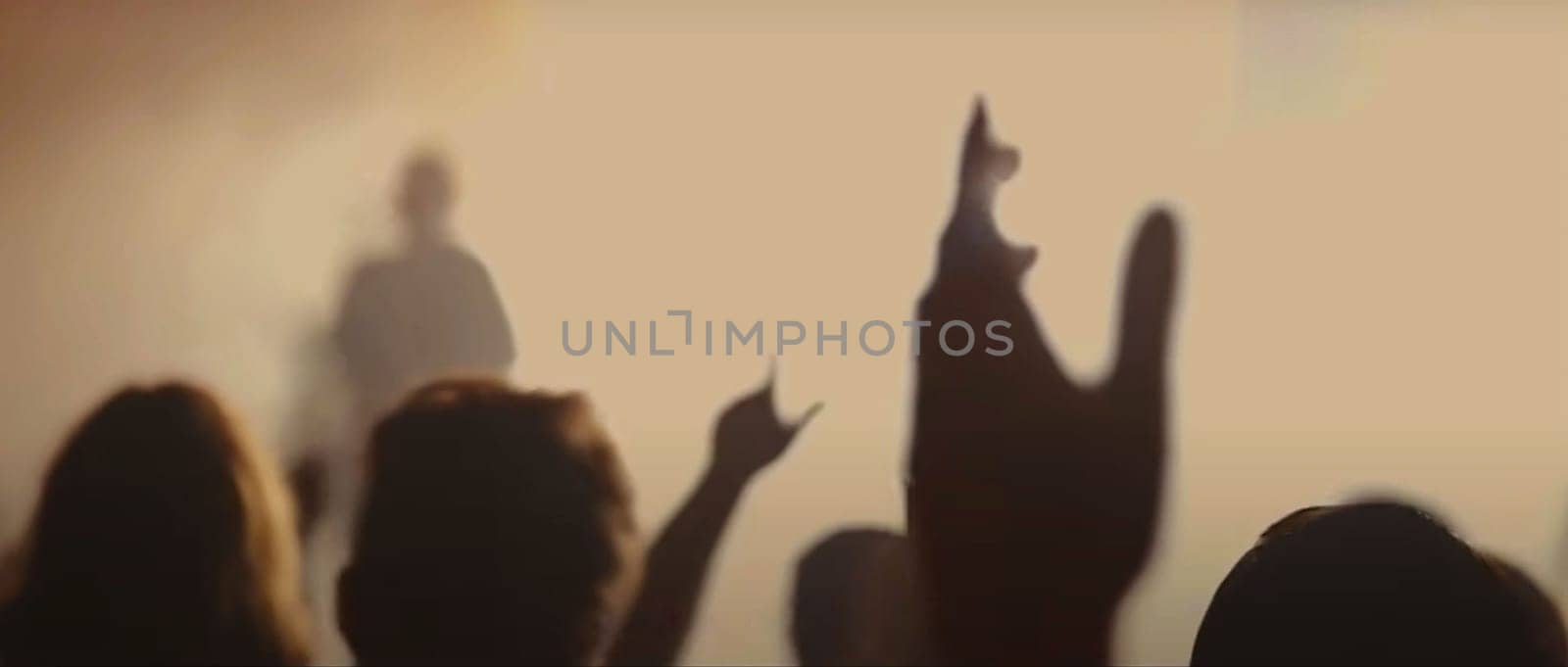Blurry background picture of hand reaching out for God's help, good for your multimedia content background or card design