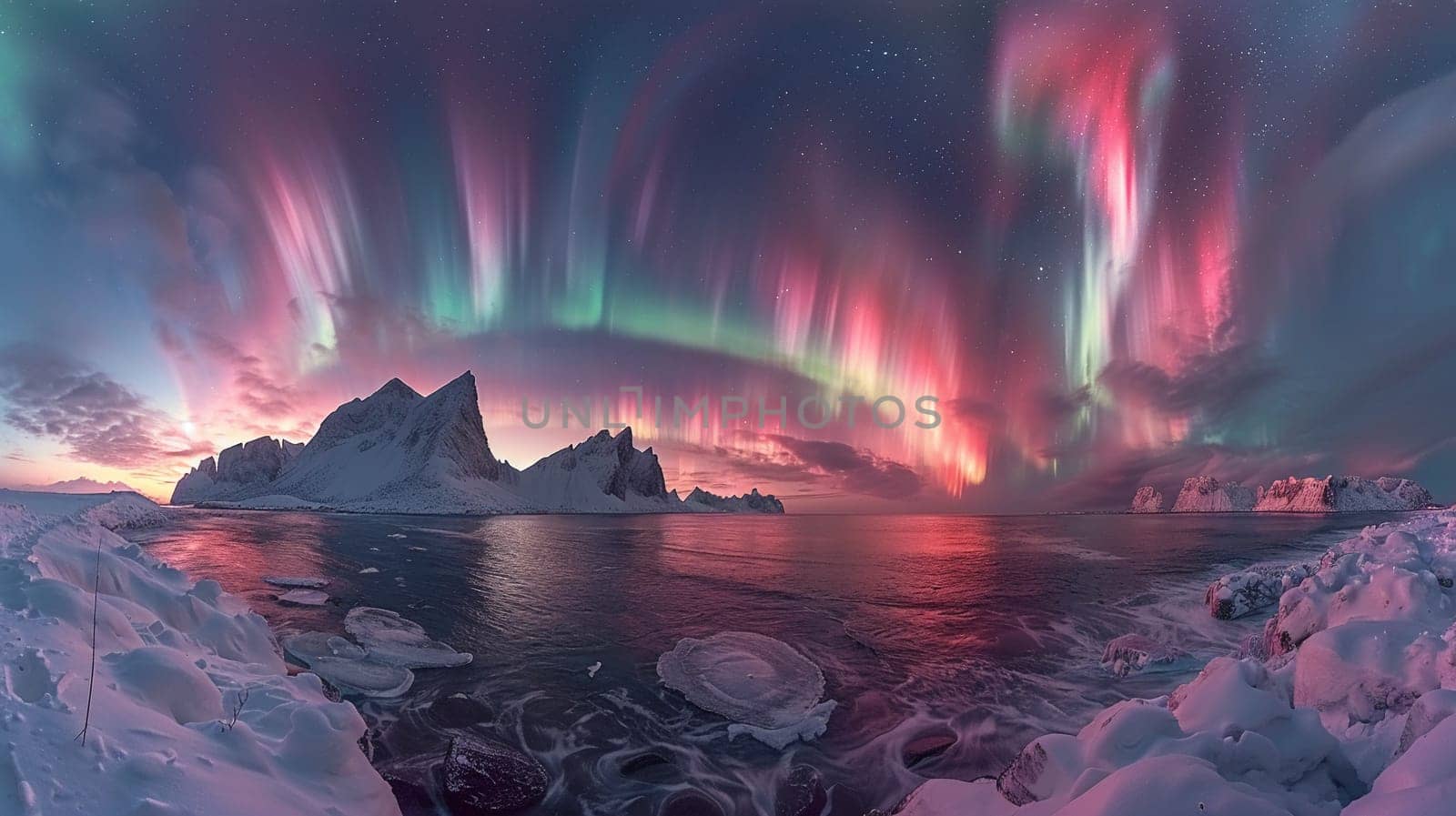 The eternal dance of the Northern Lights, nature's masterpiece