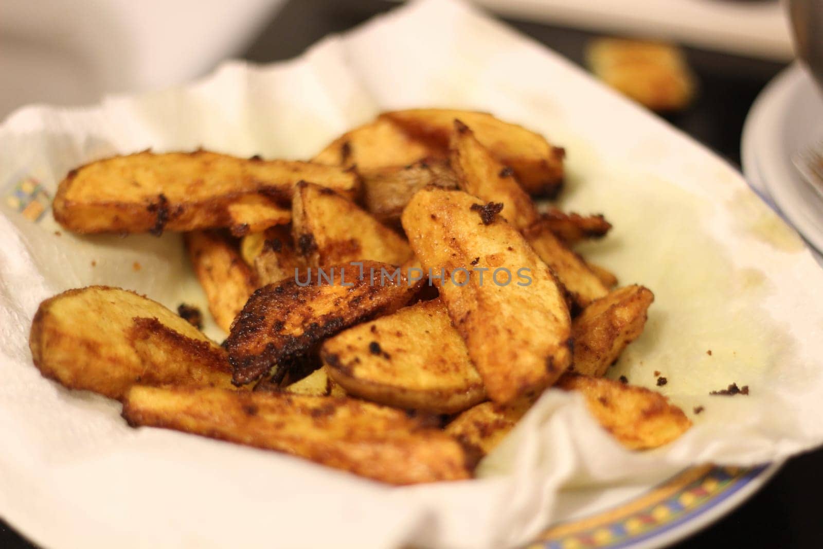 Culinary Delight: Step-by-Step Potato Wedges Frying Process by DakotaBOldeman