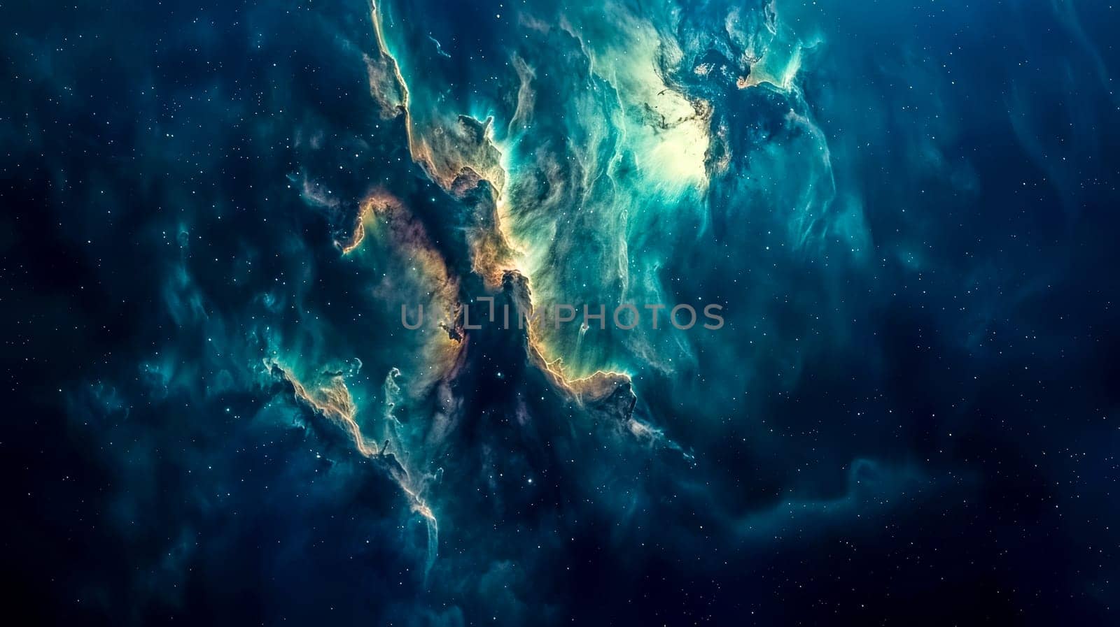 Majestic nebula in deep space by Edophoto