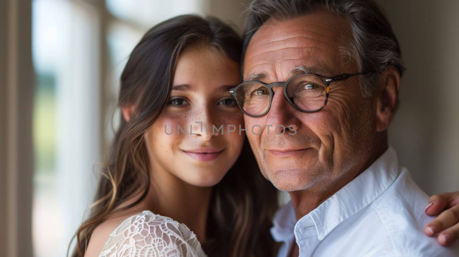 A man and woman posing for a picture together