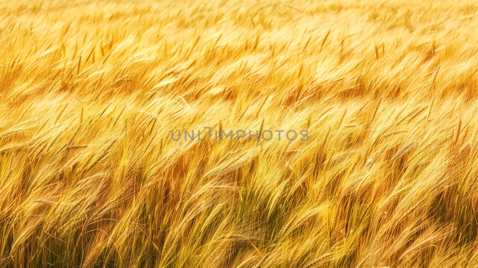 Golden wheat field at sunset by Edophoto