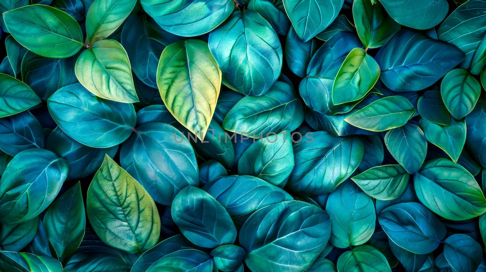 Lush green foliage texture background by Edophoto