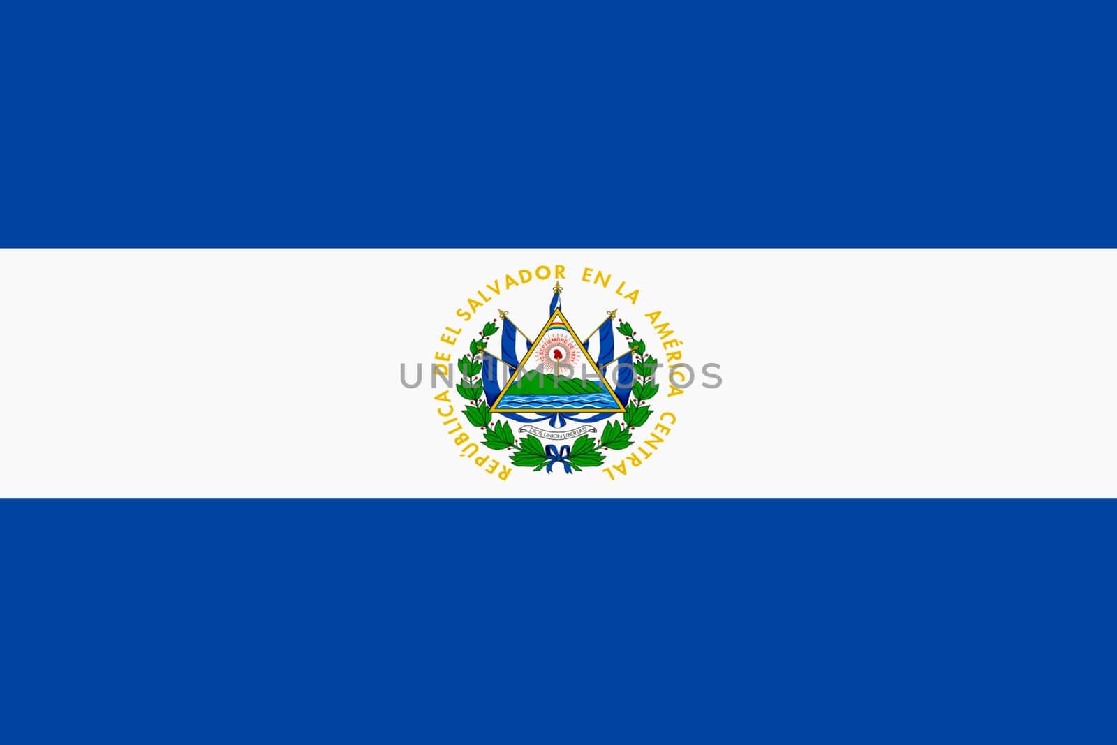 An El Salvador flag background illustration