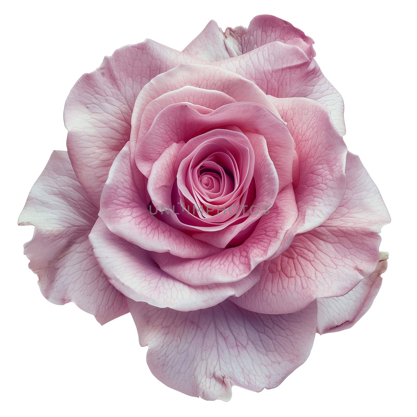 Pink rose flower close up ai generated image