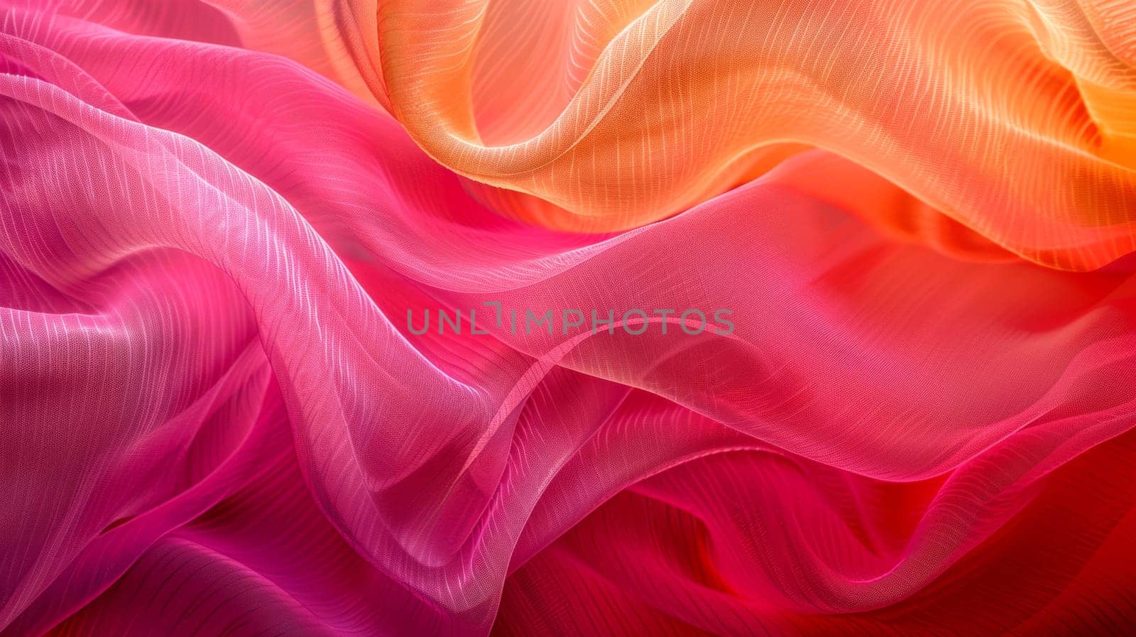 A close up of a colorful fabric with wavy lines