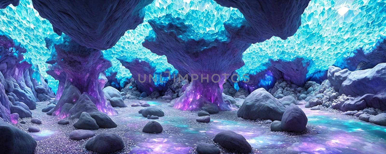 Crystal Cave, a subterranean world filled with shimmering crystal formations by GoodOlga