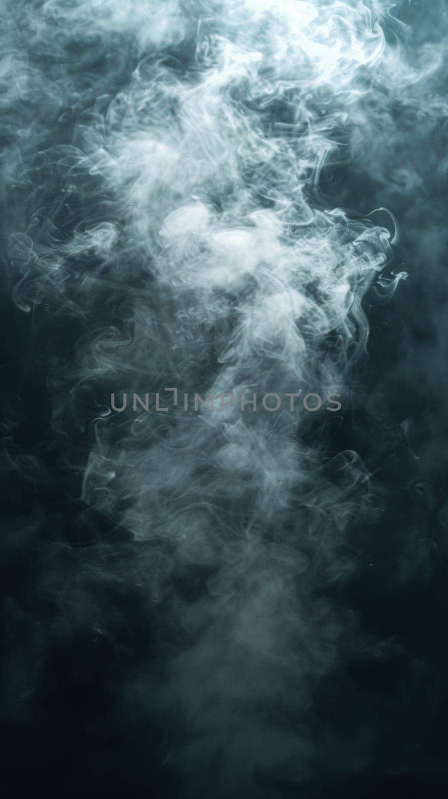A close up of a smoke cloud in the water, AI by starush