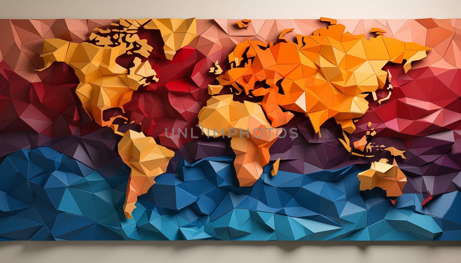 World map - abstract background. High quality photo